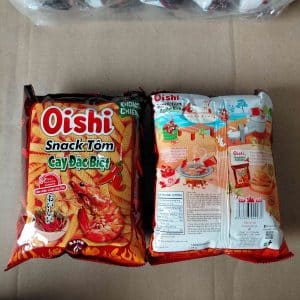 Alternative view of Oishi Shrimp Snack Hot Spicy 34G