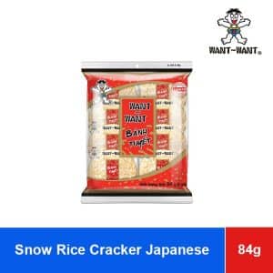 Want Want Snow Rice Cracker Japanese Rice 105g