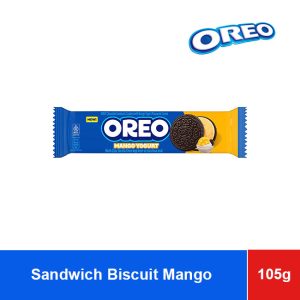 Oreo Sandwich Biscuit Yogurt Mango Cream 105g x 24 Bags