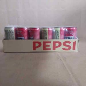 Pepsi Soft Drink Zero Sugar Cream Strawberry 235ml x 24 Cans - Image 4